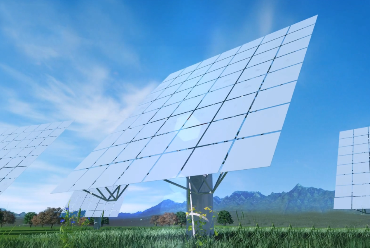 太阳能支架结构原理动画